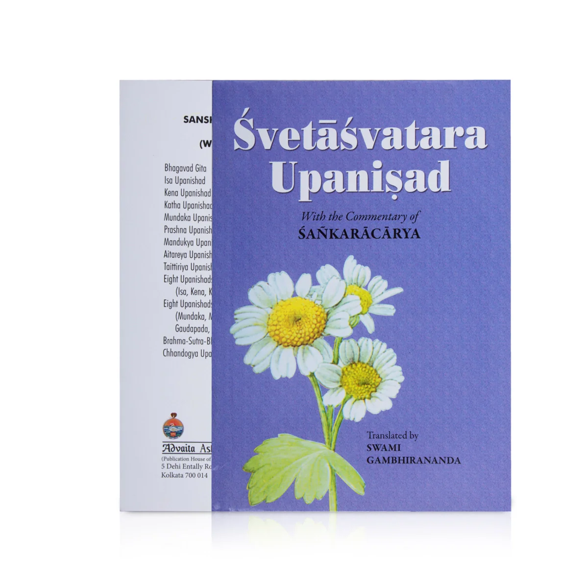 Svetasvatara Upanisad - English | by Sankaracarya, Swami Gambhirananda/ Upanishad Book