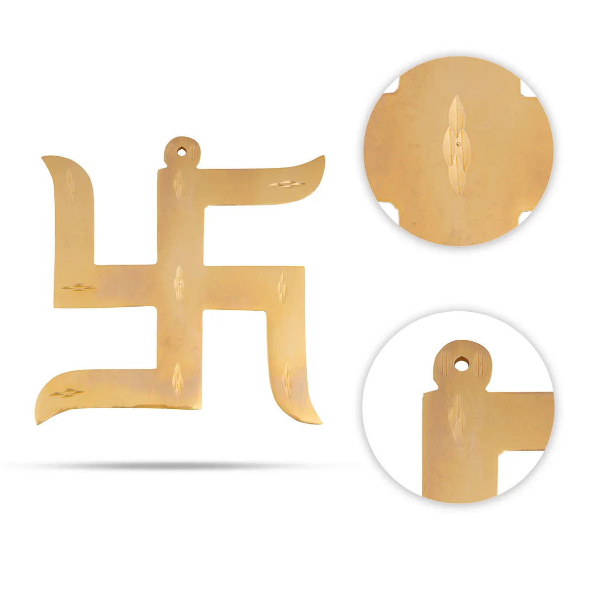 Swastik Wall Hanging - 4 x 3 Inches | Swastika Wall Hanger for Home - Image 2