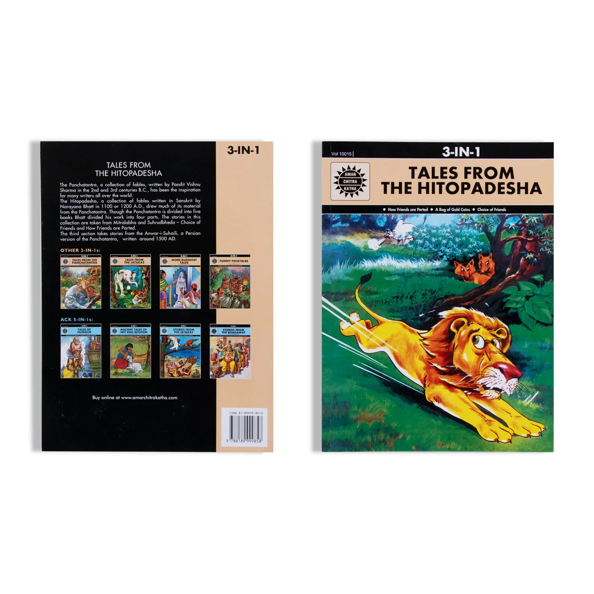 Tales from The Hitopadesha - English | 3 In 1 Moral Story Book - Image 2