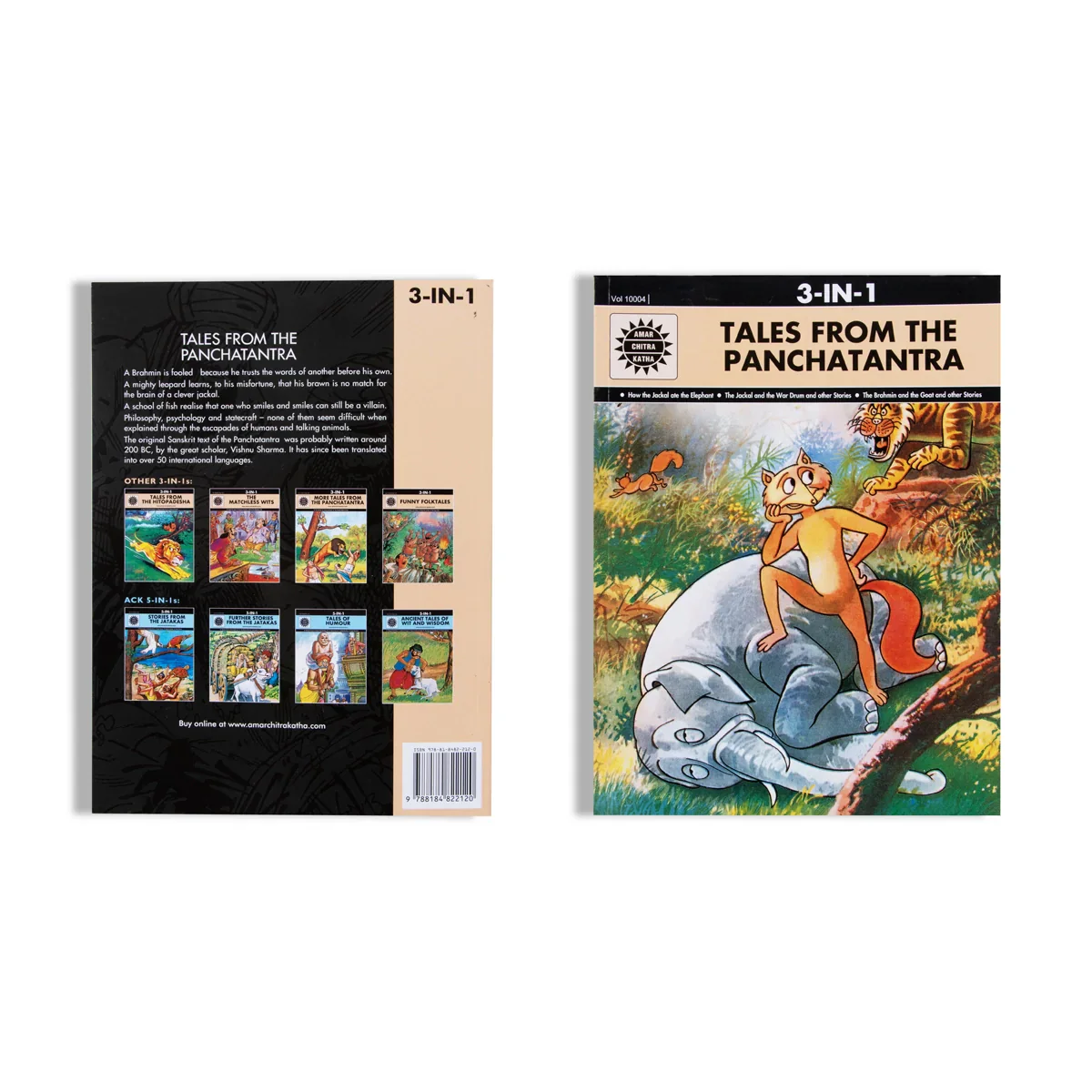 Tales from the Panchatantra - English | by Anant Pai/ 3 In 1 Moral Story Book - Image 2