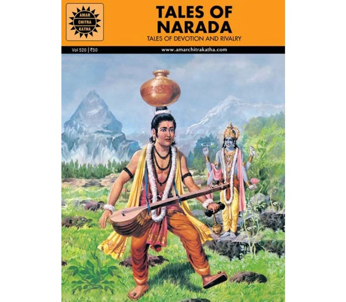 Tales Of Narada - Tales Of Devotion And Rivalry - English | by Onkar Nath Sharma/ Story Book - Image 2