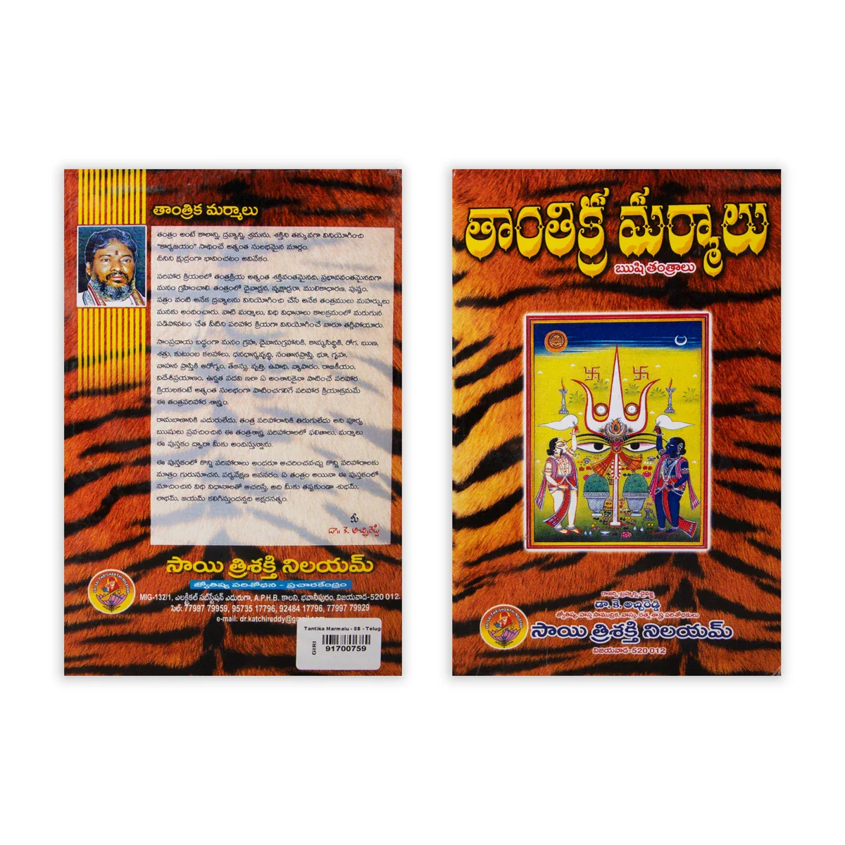 Tantrika Marmalu - Telugu | by Dr. K. Atchireddy/ Hindu Tantra Book - Image 2