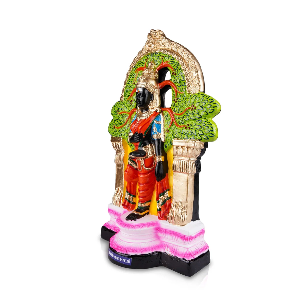 Tapas Kamakshi Paper Mache Golu Bommai - 21 x 13 Inches | Giri Golu Doll/ Navaratri Golu Bomma/ Gombe/ Bommai - Image 2