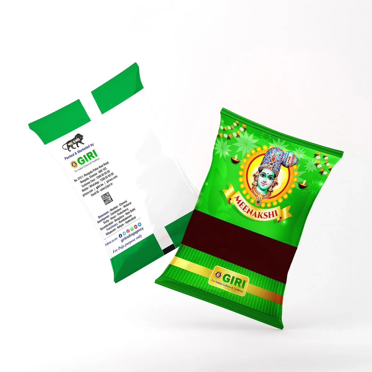 Giri Thazhampoo Kumkum | Sindoor/ Maroon Colour/ Thalampoo Kumkuma for Pooja - Image 11