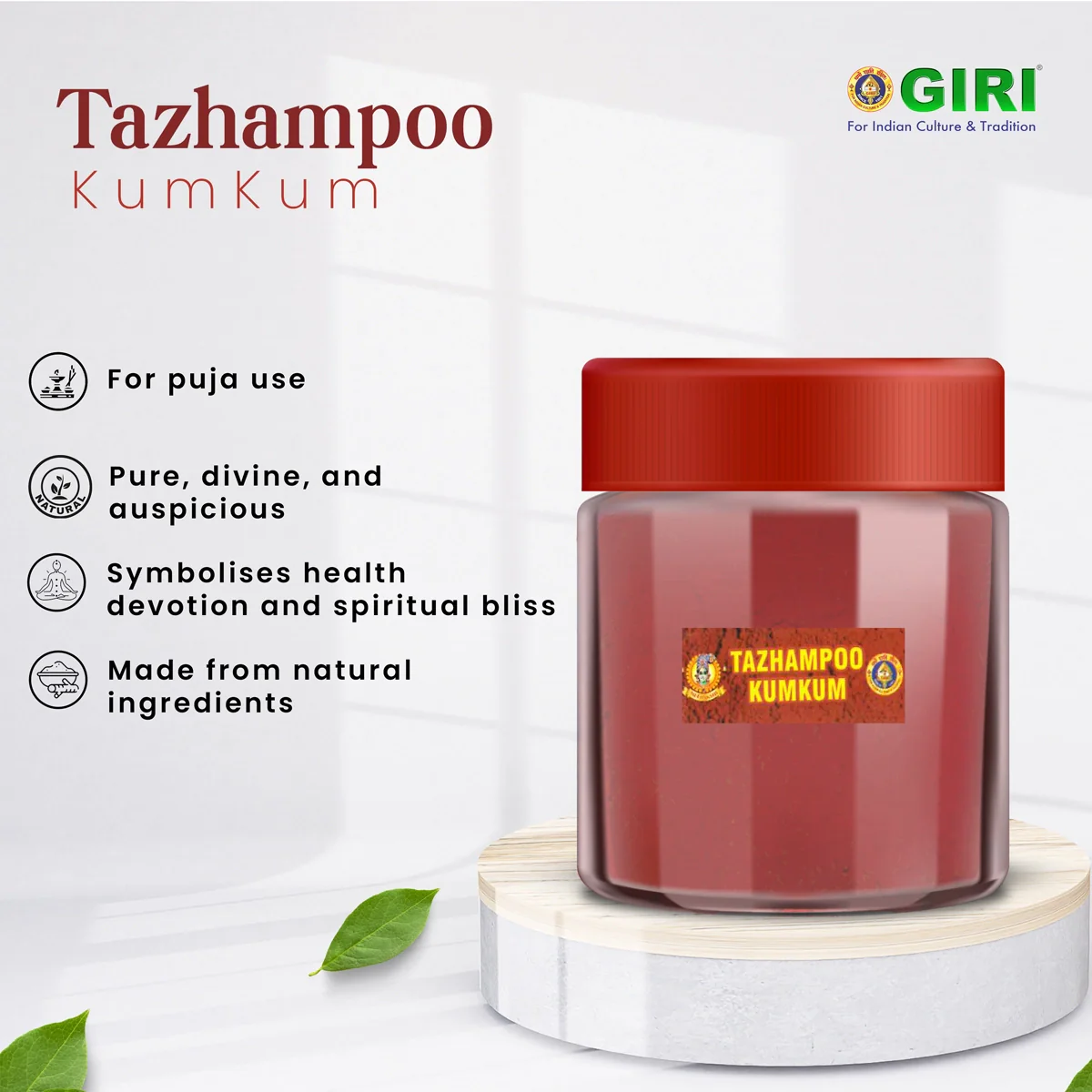 Giri Thazhampoo Kumkum | Sindoor/ Red Colour/ Thalampoo Kumkuma for Pooja - Image 13