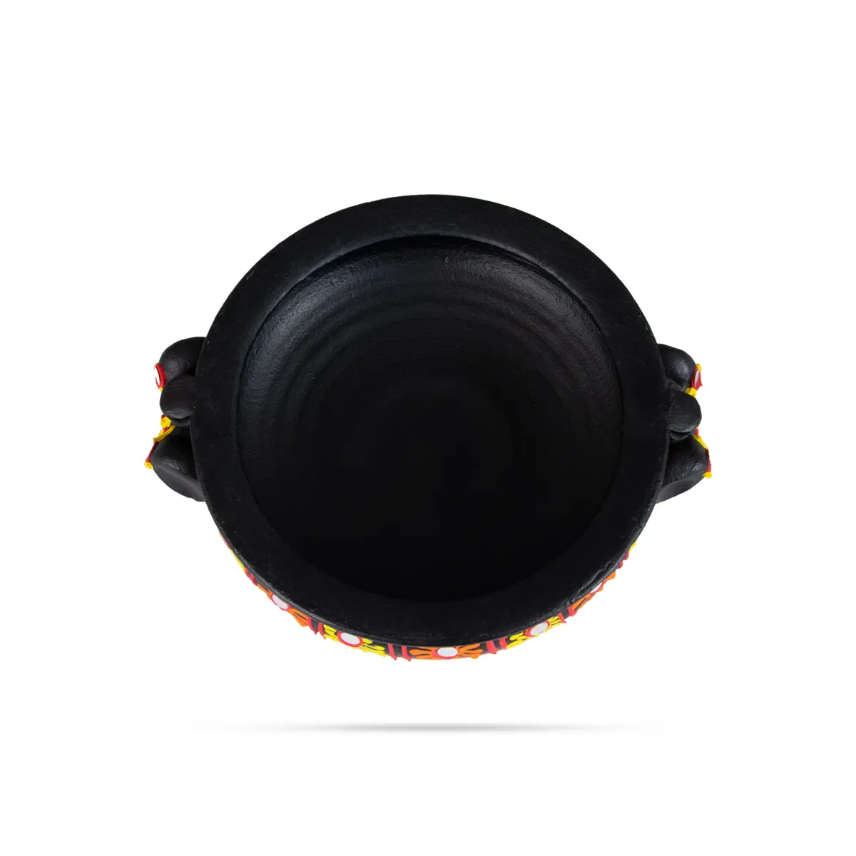 Terracotta Uruli With Base - 3 x 5 Inches | Clay Flower Pot/Decorative Urli/Traditional Bowl for Festive Décor - Image 2