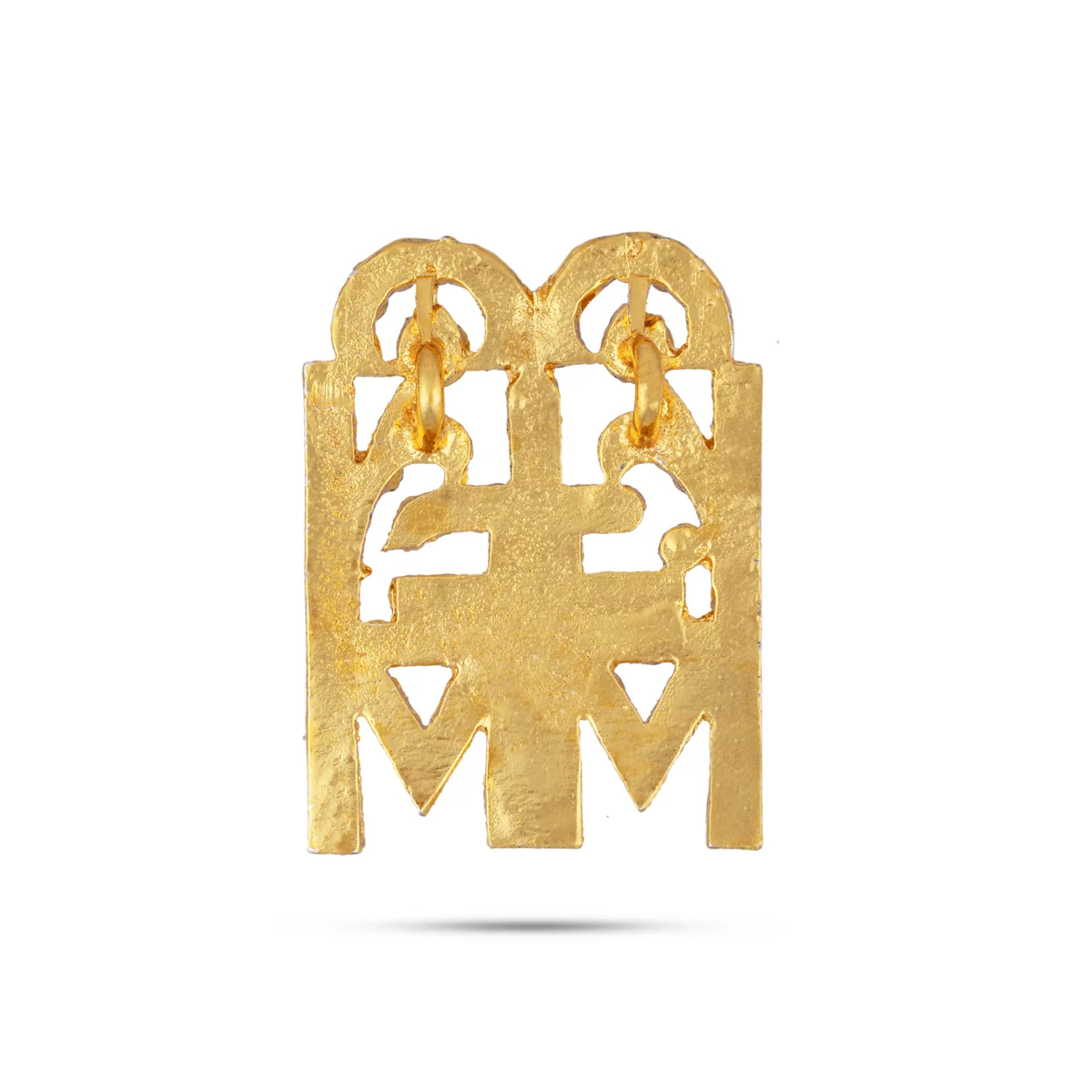 Thali Mangalsutra - 2 x 1.5 Inches | Multicolour Stone Thaali/ Thali Mangala Sutra for Deity - Image 3