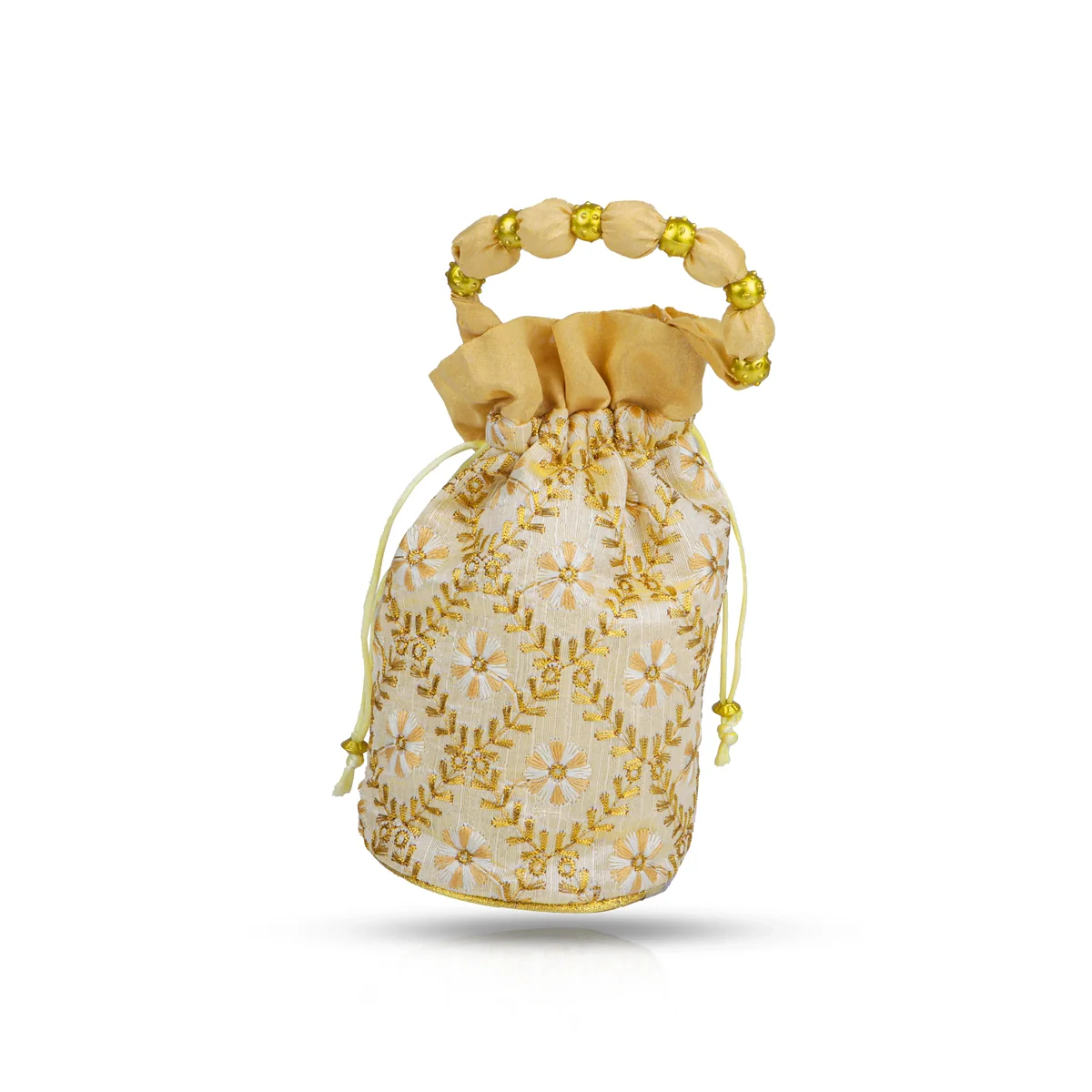 Thamboolam Bag - 8 x 6.5 Inches | Tambula Bag/ Potli Bag for Wedding/ Assorted Colour - Image 3