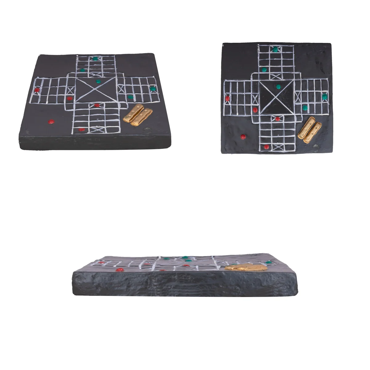 Thayam Game Clay Golu Bommai Set - 5 X 4 Inches | Navaratri Golu Gombe/ Giri Golu Doll/ Navratri Decor - Image 8