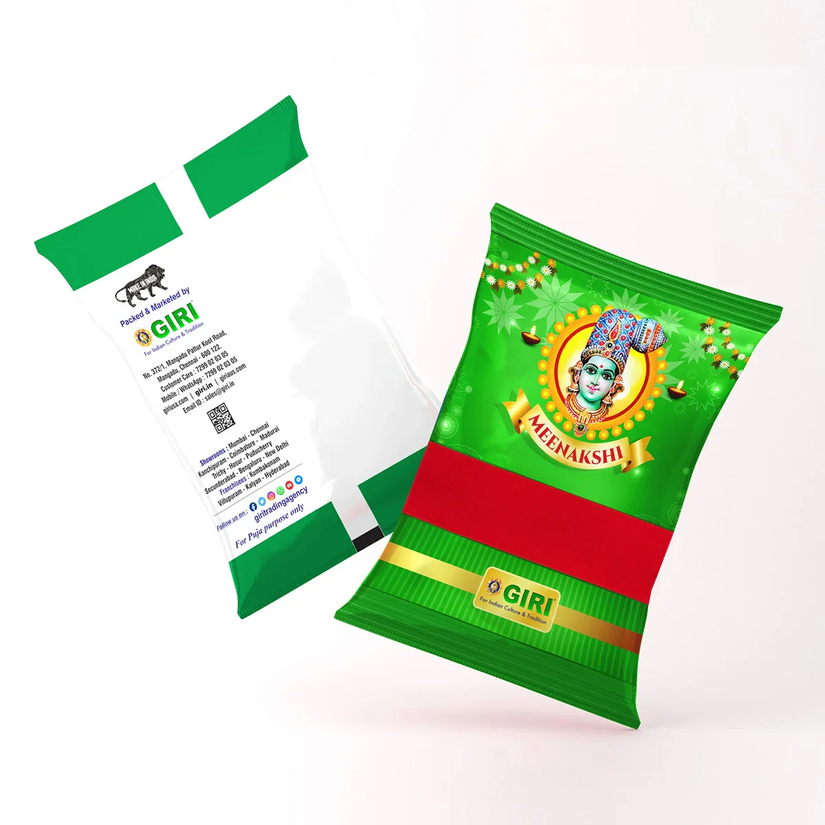 Giri Thazhampoo Kumkum | Sindoor/ Red Colour/ Thalampoo Kumkuma for Pooja - Image 2