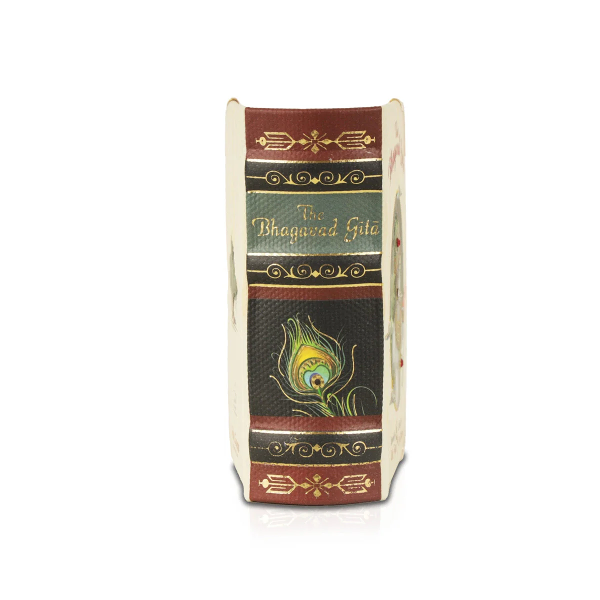 The Bhagavad Gita - Wooden Edition - English | by Veda Vyasa/ Hindu Holy Book A8 Size - Image 10