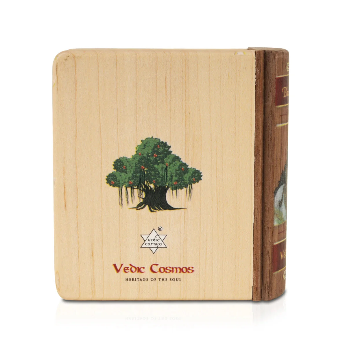 The Bhagavad Gita - Wooden Edition - English | by Veda Vyasa/ Hindu Holy Book A8 Size - Image 7