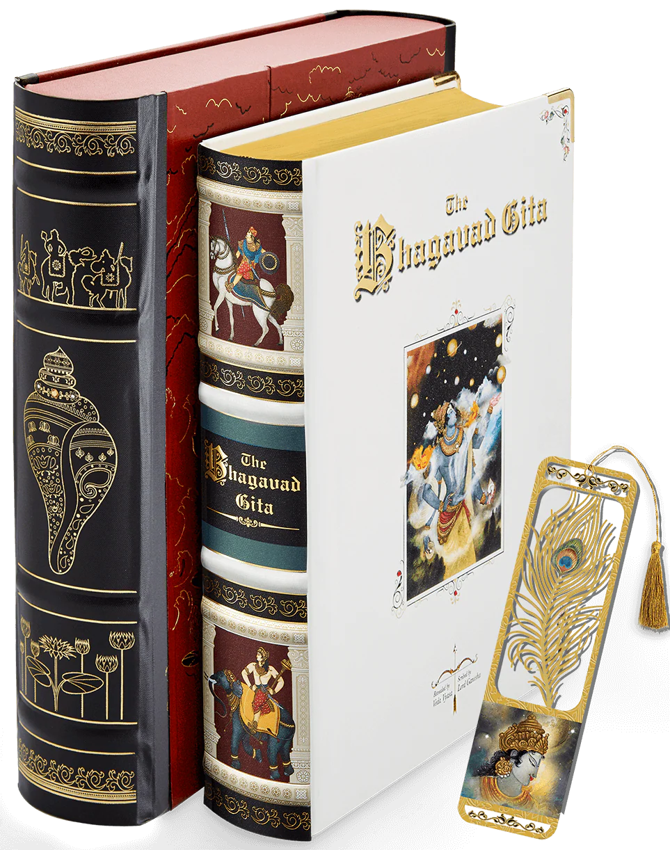 The Bhagavad Gita - The Transcendental Knowledge - English Book with Reading Stand | Signature Editions - Image 2