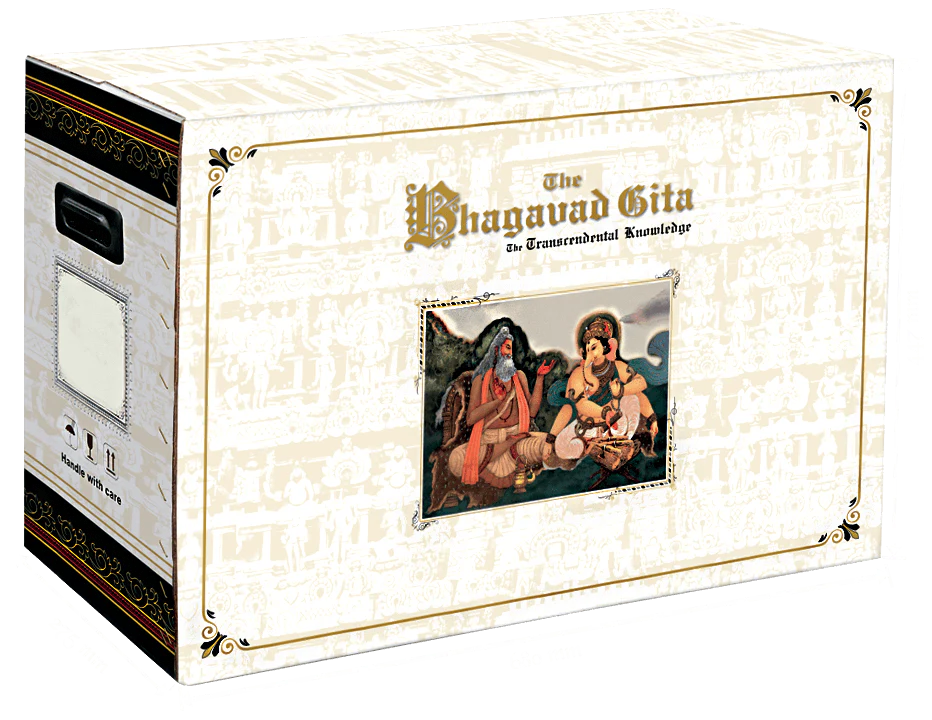 The Bhagavad Gita - The Transcendental Knowledge - English Book with Reading Stand | Signature Editions - Image 5