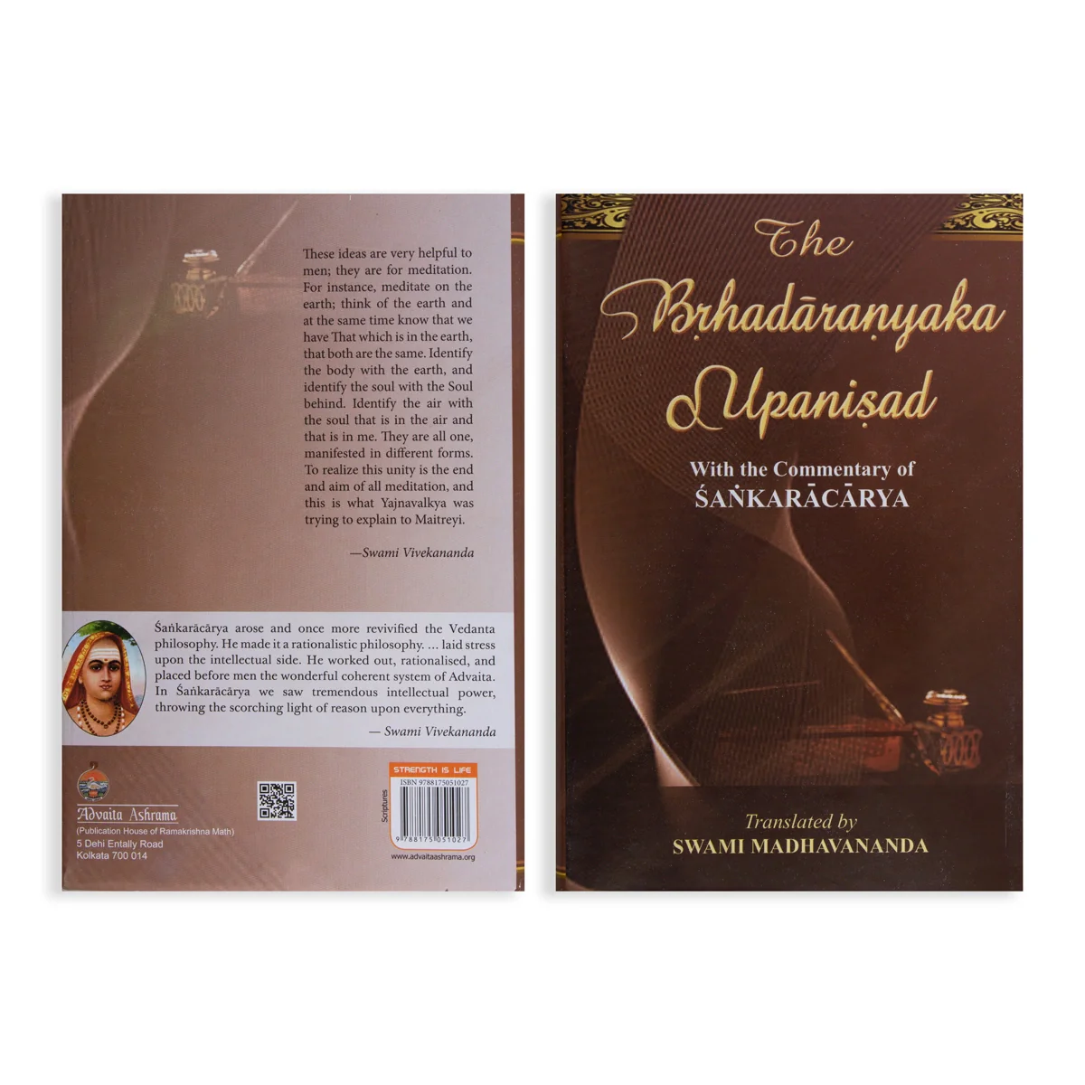 The Brhadaranyaka Upanisad - English | by Swami Madhavananda/ Upanishad Book - Image 2