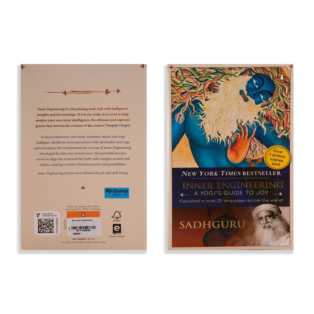 Inner Engineering - A Yogi’s Guide To Joy - English | by Sadhguru/ Hindu Spiritual Book - Image 2