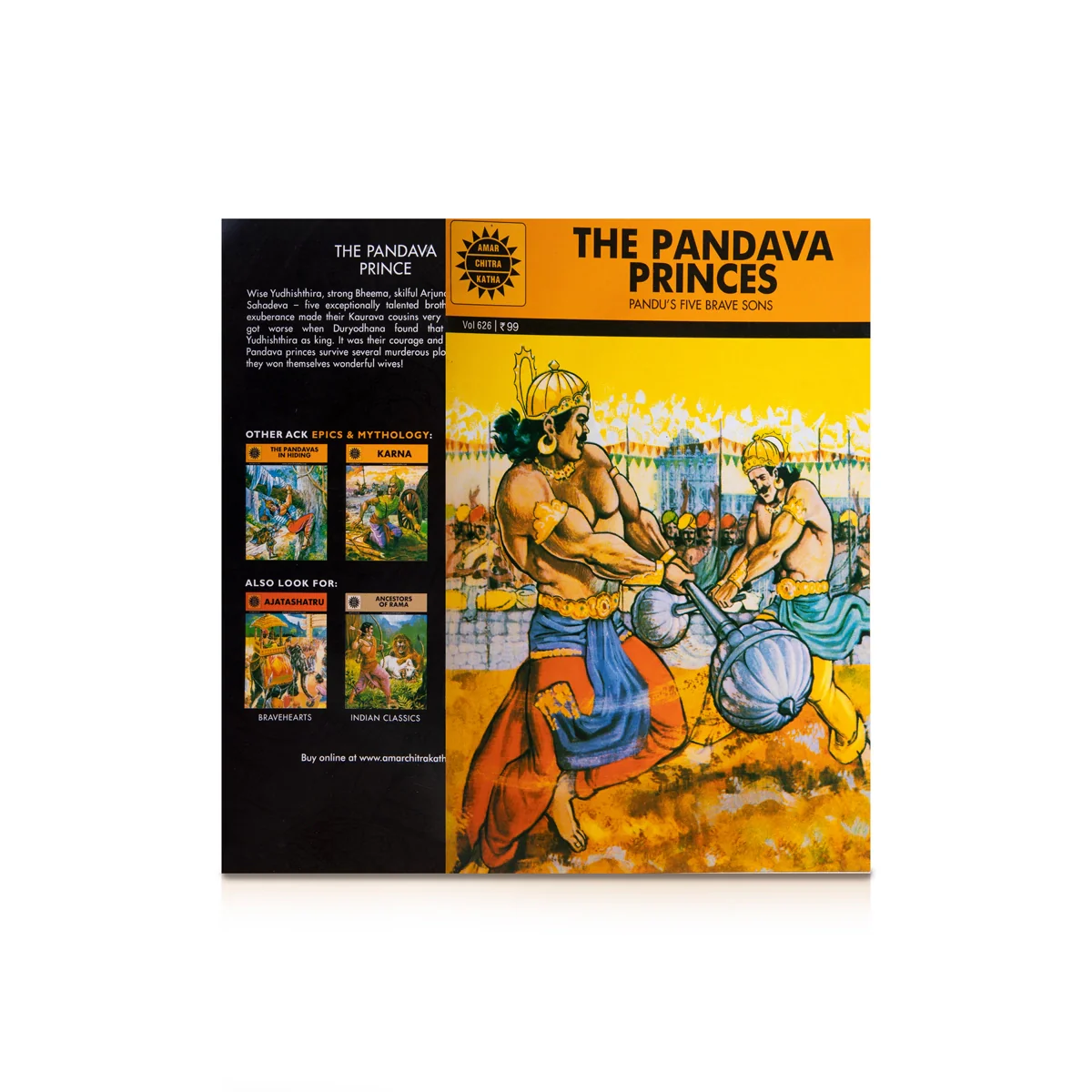 The Pandava Princes - Pandus Five Brave Sons - English | Story Book/ Childrens Book