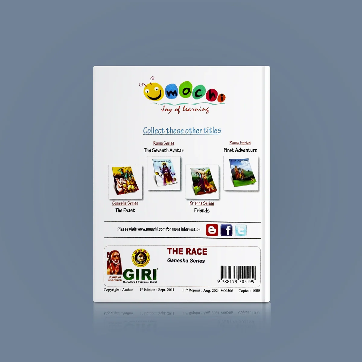 The Race - Ganesha Series - English | Story Book/ Hindu Religious Book - Image 2