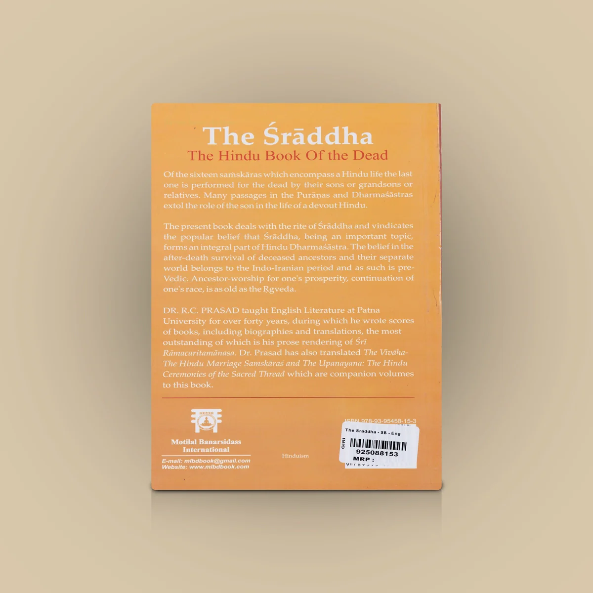 The Sraddha - The Hindu Book Of The Dead - English | By R.C.Prasad/ Hindu Religious Book For Ritual Knowledge - Image 2