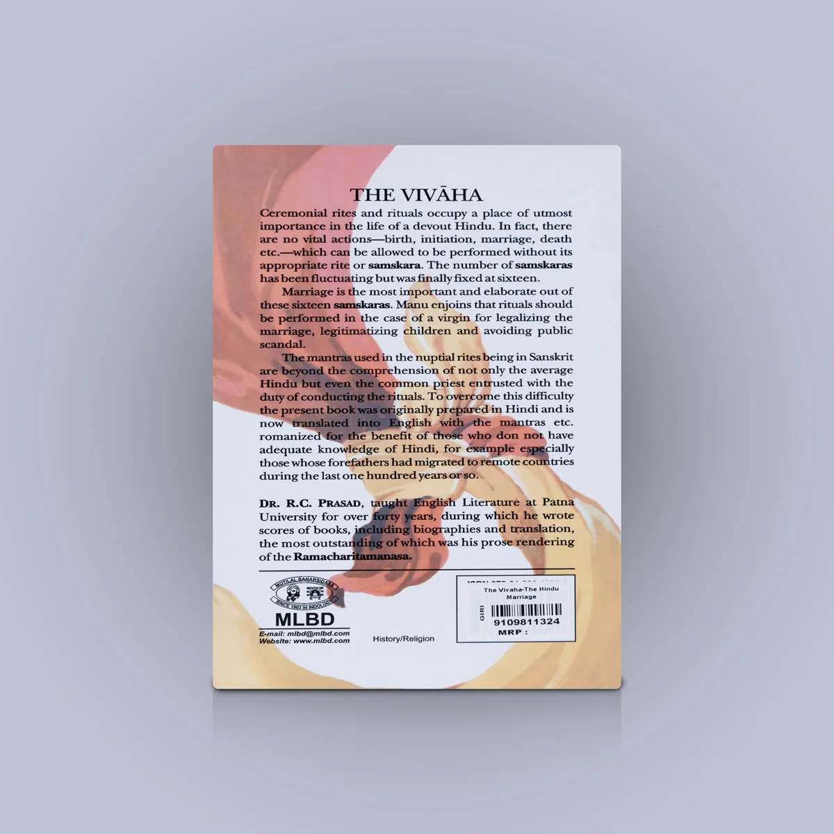The Vivaha - The Hindu Marriage Samskaras - English | By Pt. Bhaiyaram Sarma, R.C. Prasad/ Dharma Shastra Book - Image 2