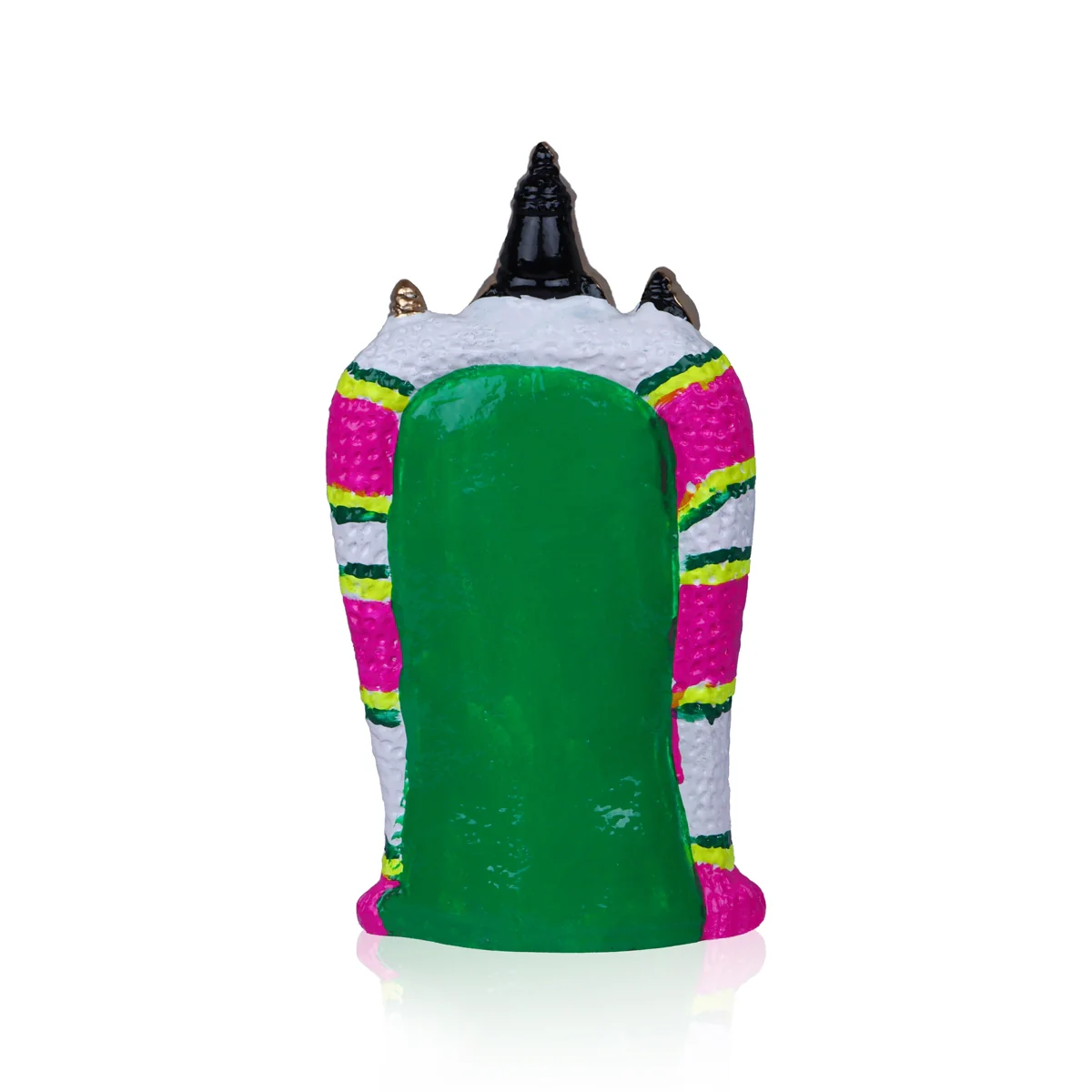 Thirukadaiyur Abirami Clay Golu Bommai- 11 X 5.5 Inches | Navaratri Golu Gombe/ Giri Golu Doll/ Navratri Decor - Image 4
