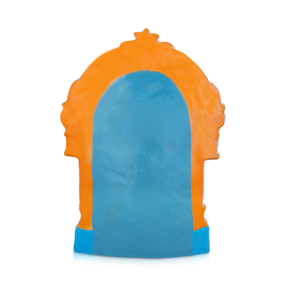 Thirukadaiyur Abirami Clay Golu Bommai - 18 x 11 Inches | Giri Golu Doll/ Navaratri Golu Bomma/Gombe/Bommai - Image 5