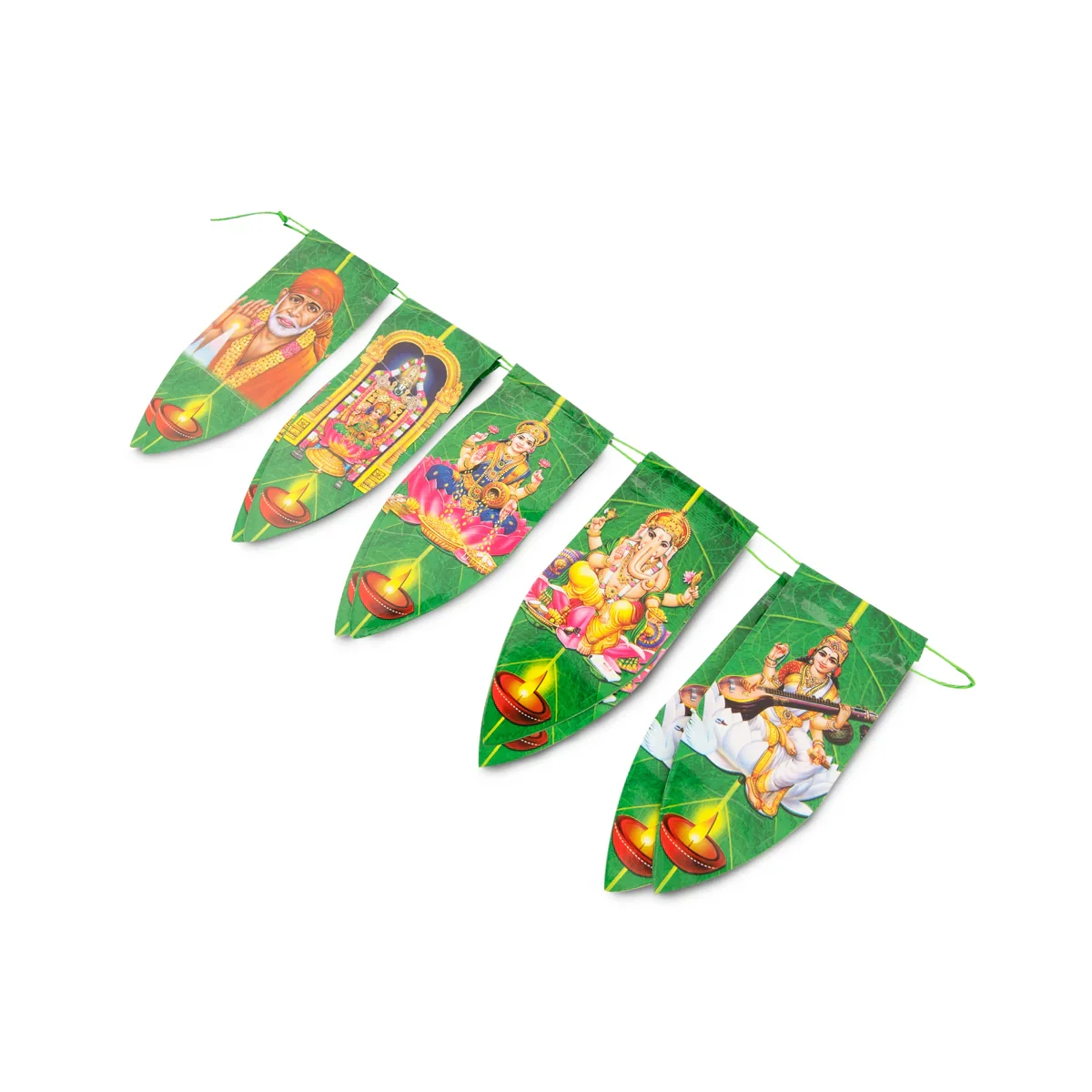 Thoranam - 36 Inches | Green Bandhanwar/ Mango Leaf Toran for Home Decor - Image 6