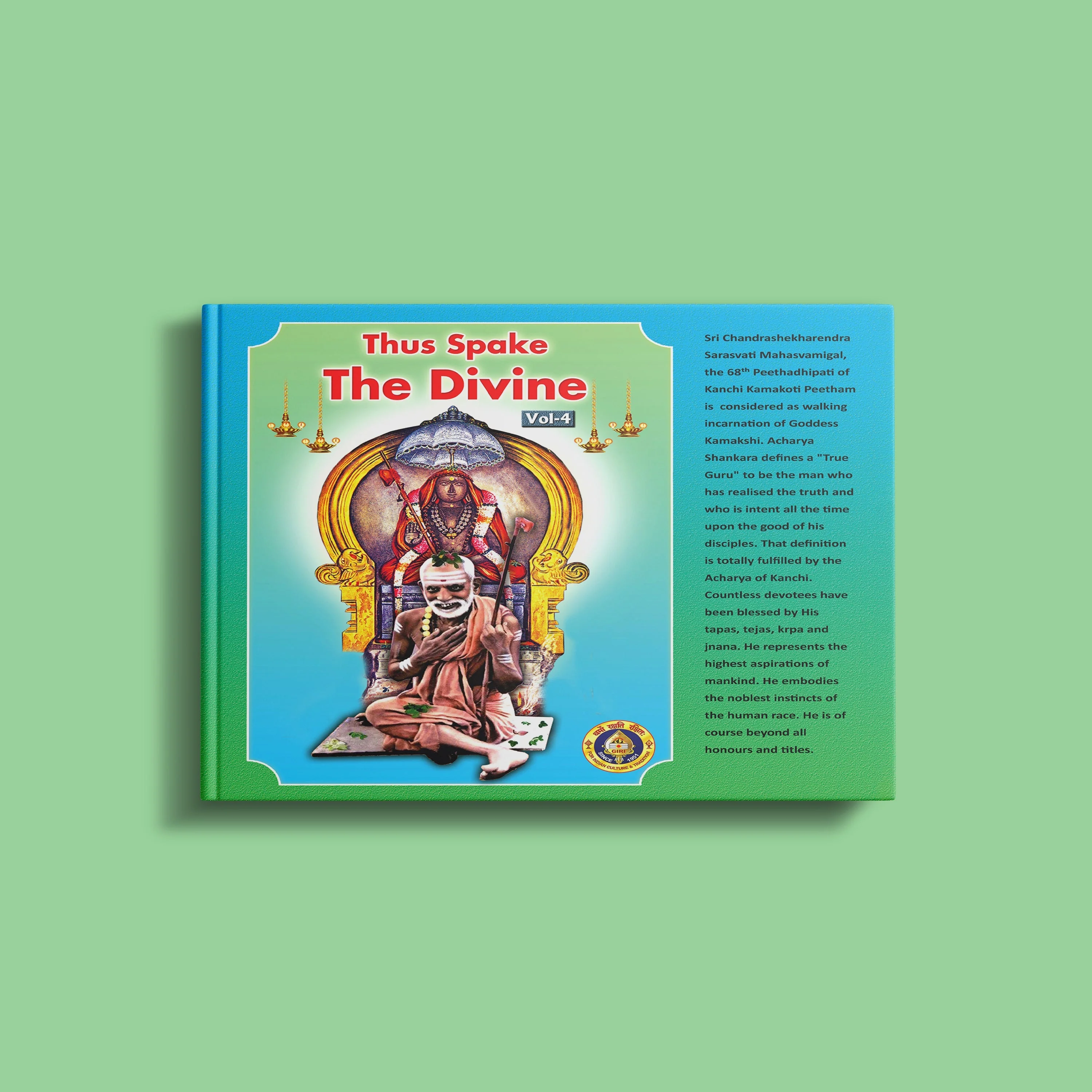 Thus Spake The Divine - Volume 4 - English | Hindu Spiritual Book