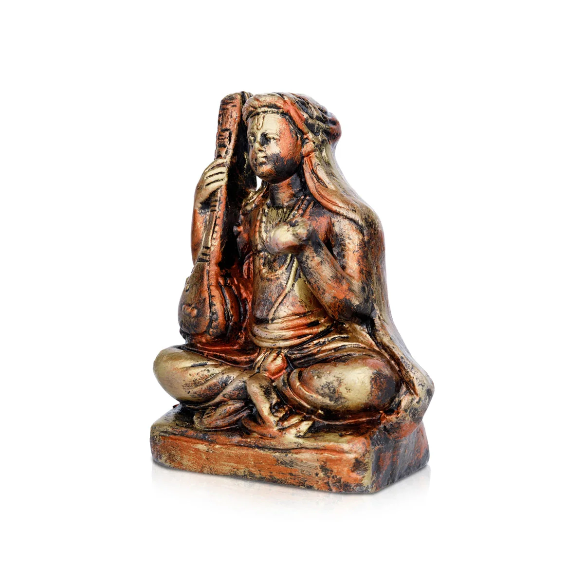Thyagarajar Clay Golu Bommai - 6 Inches | Giri Golu Doll/ Navaratri Golu Bomma/Gombe/Bommai - Image 5