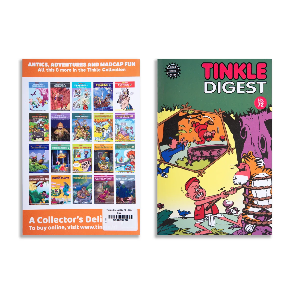 Tinkle Digest - Part 72 - English | Story Book/ Childrens Book - Image 2