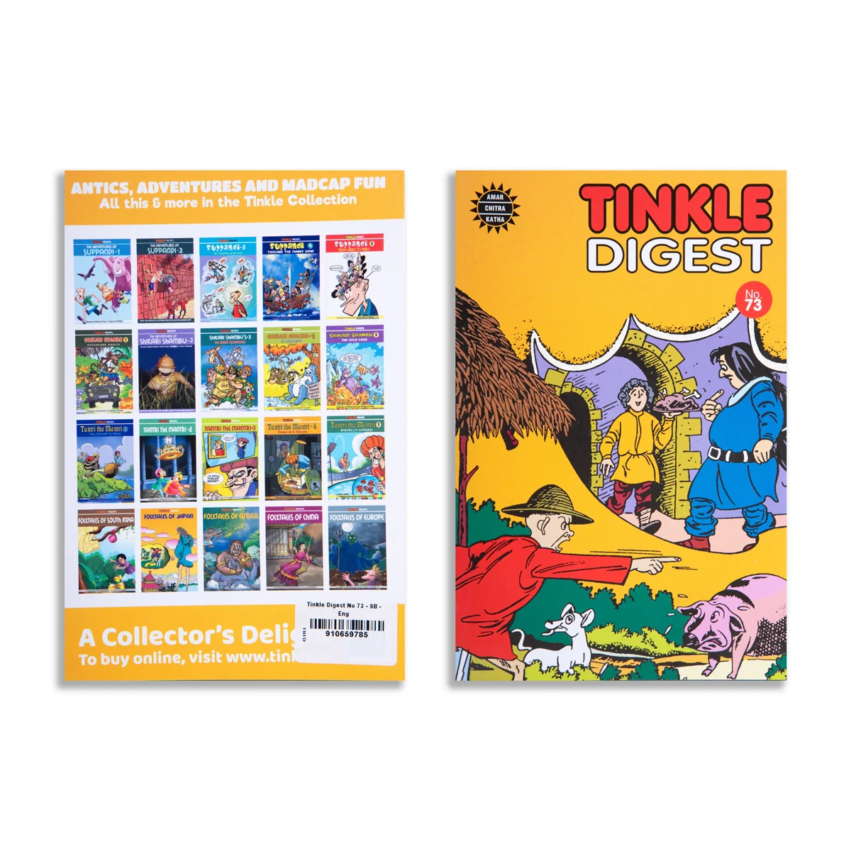 Tinkle Digest - Part 73 - English | Childrens Book/ Story Book - Image 2