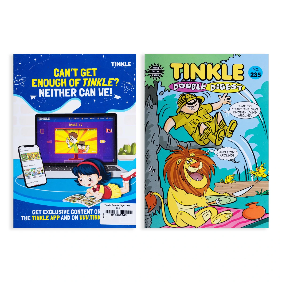 Tinkle Double Digest - Part 235 - English | Childrens Book/ Story Book - Image 2