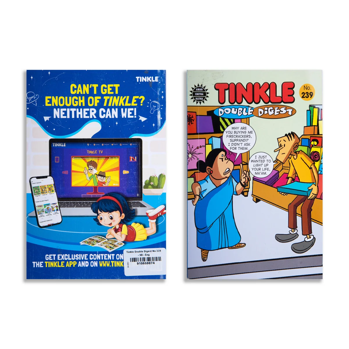 Tinkle Double Digest - Part 239 - English | Story Book/ Childrens Book - Image 2