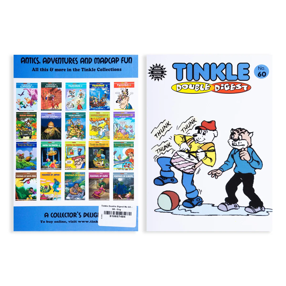 Tinkle Double Digest - Part 60 - English | Story Book/ Childrens Book - Image 2