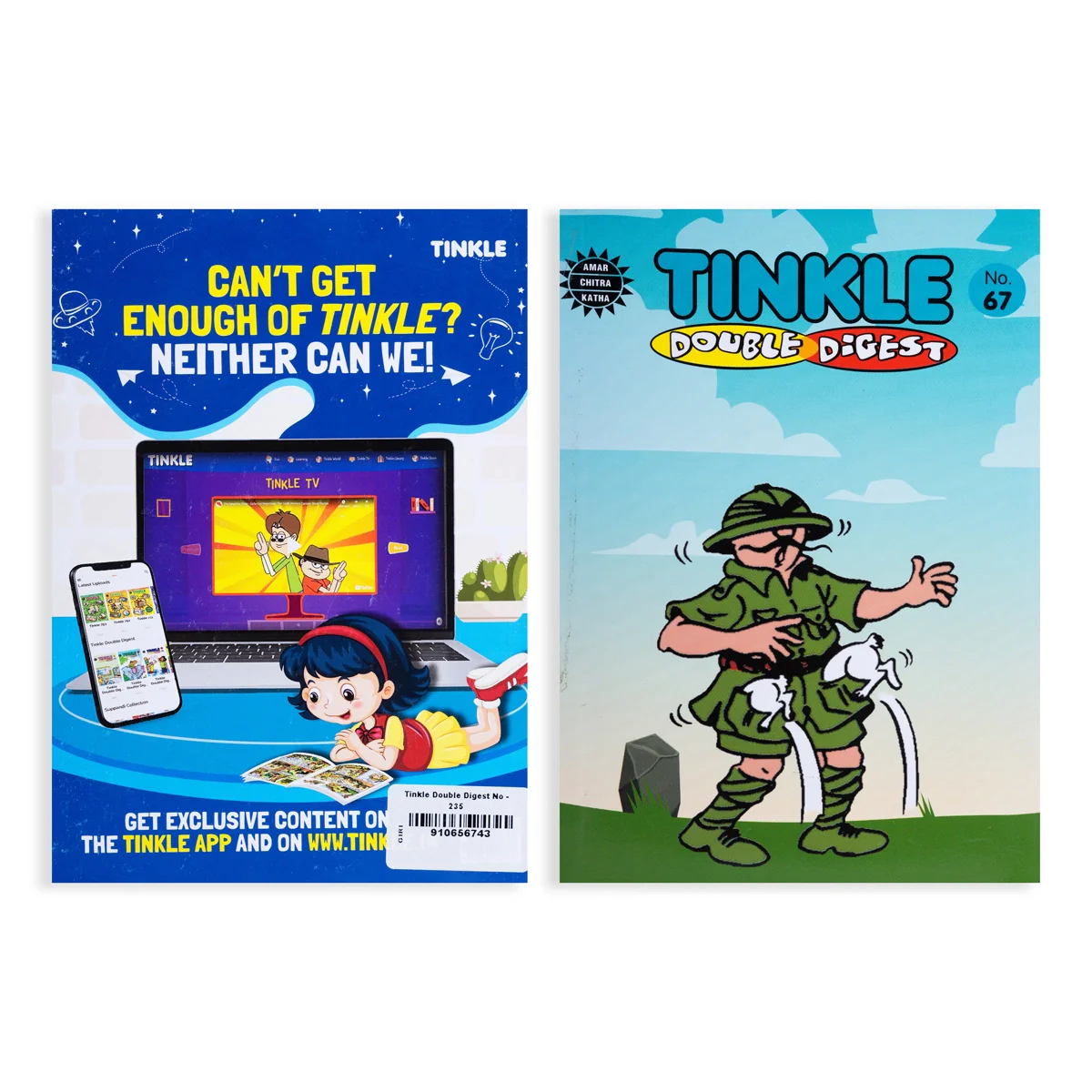 Tinkle Double Digest - Part 67 - English | Story Book/ Childrens Book - Image 2