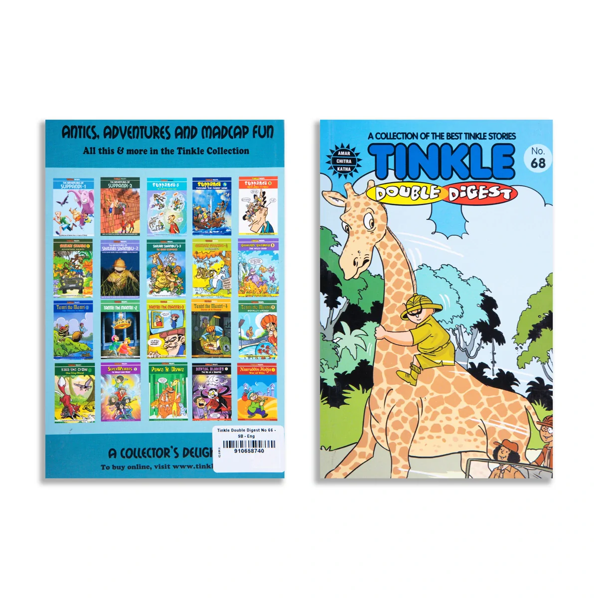 Tinkle Double Digest - Part 68 - English | Childrens Book/ Story Book - Image 2
