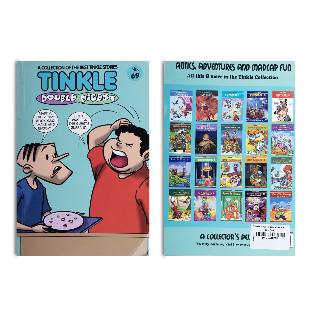 Tinkle Double Digest - Part 69 - English | Story Book/ Childrens Book - Image 2
