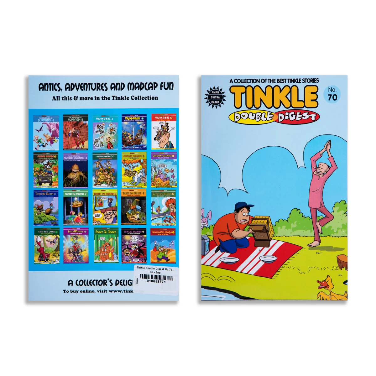 Tinkle Double Digest - Part 70 - English | Childrens Book/ Story Book - Image 2