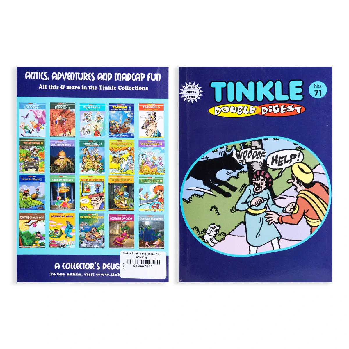 Tinkle Double Digest - Part 71 - English | Childrens Book/ Story Book - Image 2