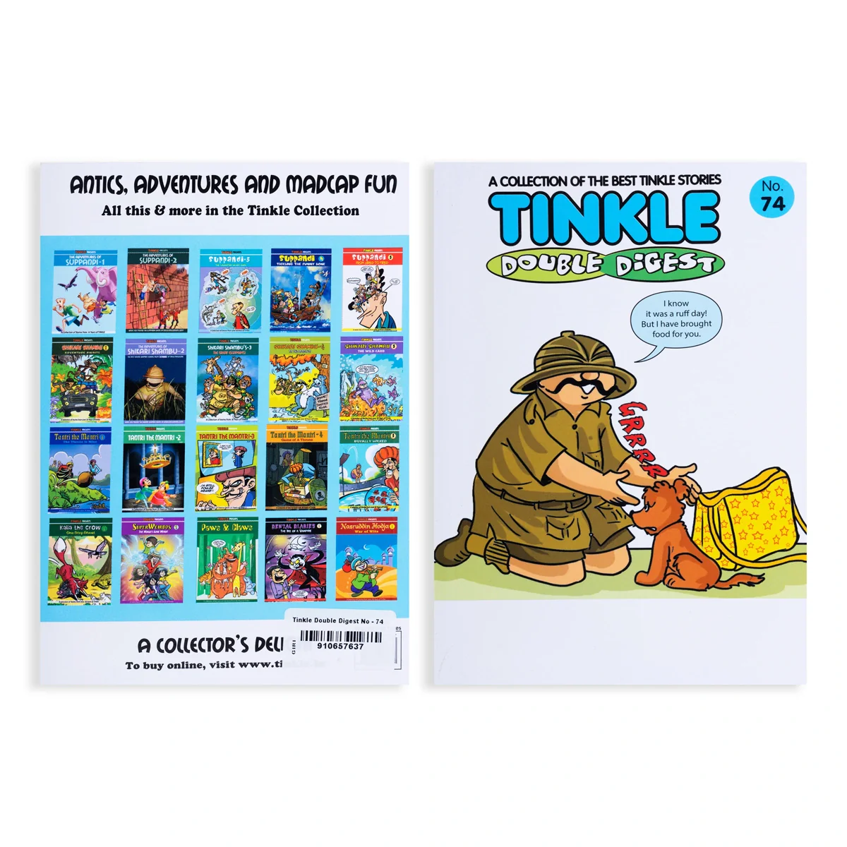 Tinkle Double Digest - Part 74 - English | Story Book/ Childrens Book - Image 2