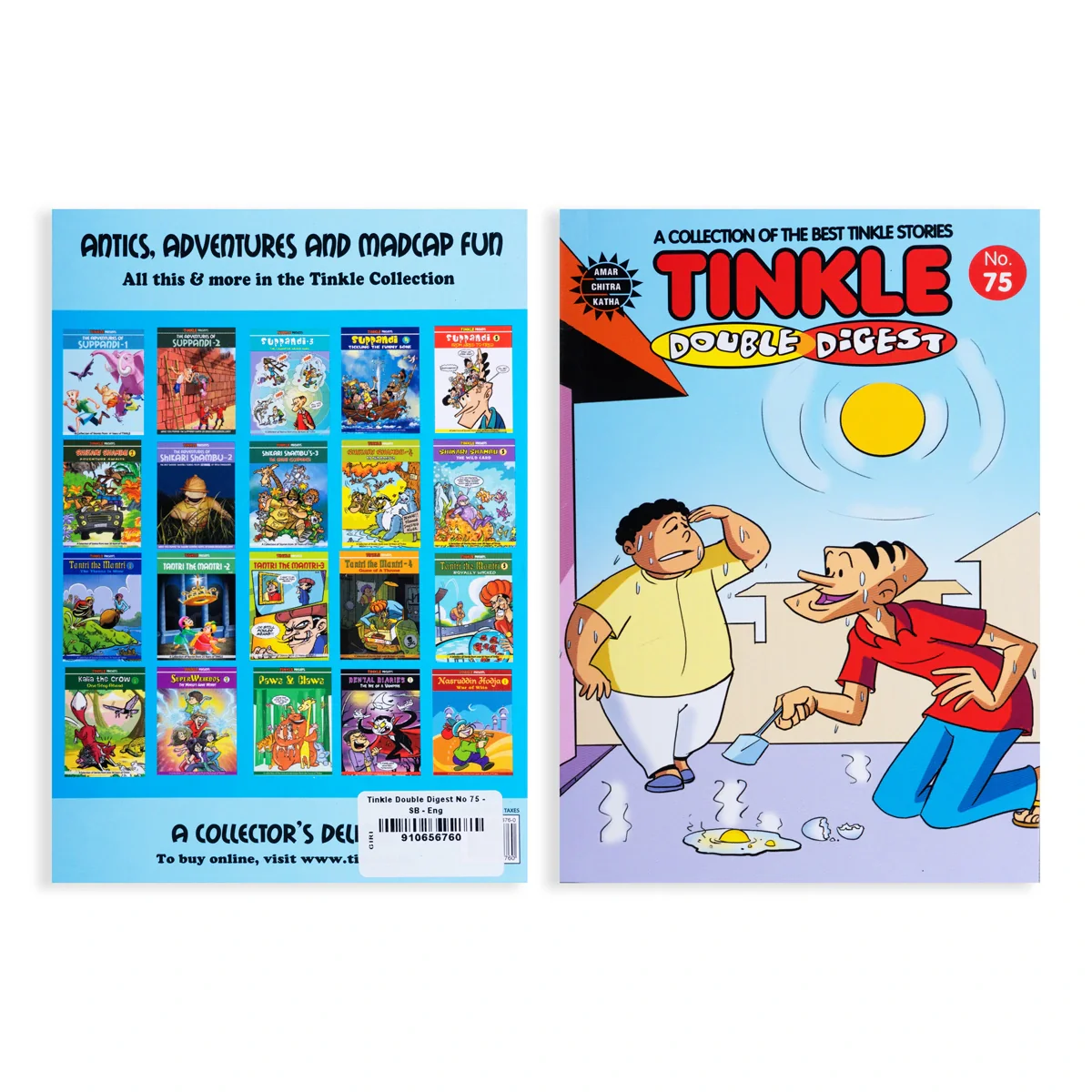 Tinkle Double Digest - Part 75 - English | Childrens Book/ Story Book - Image 2