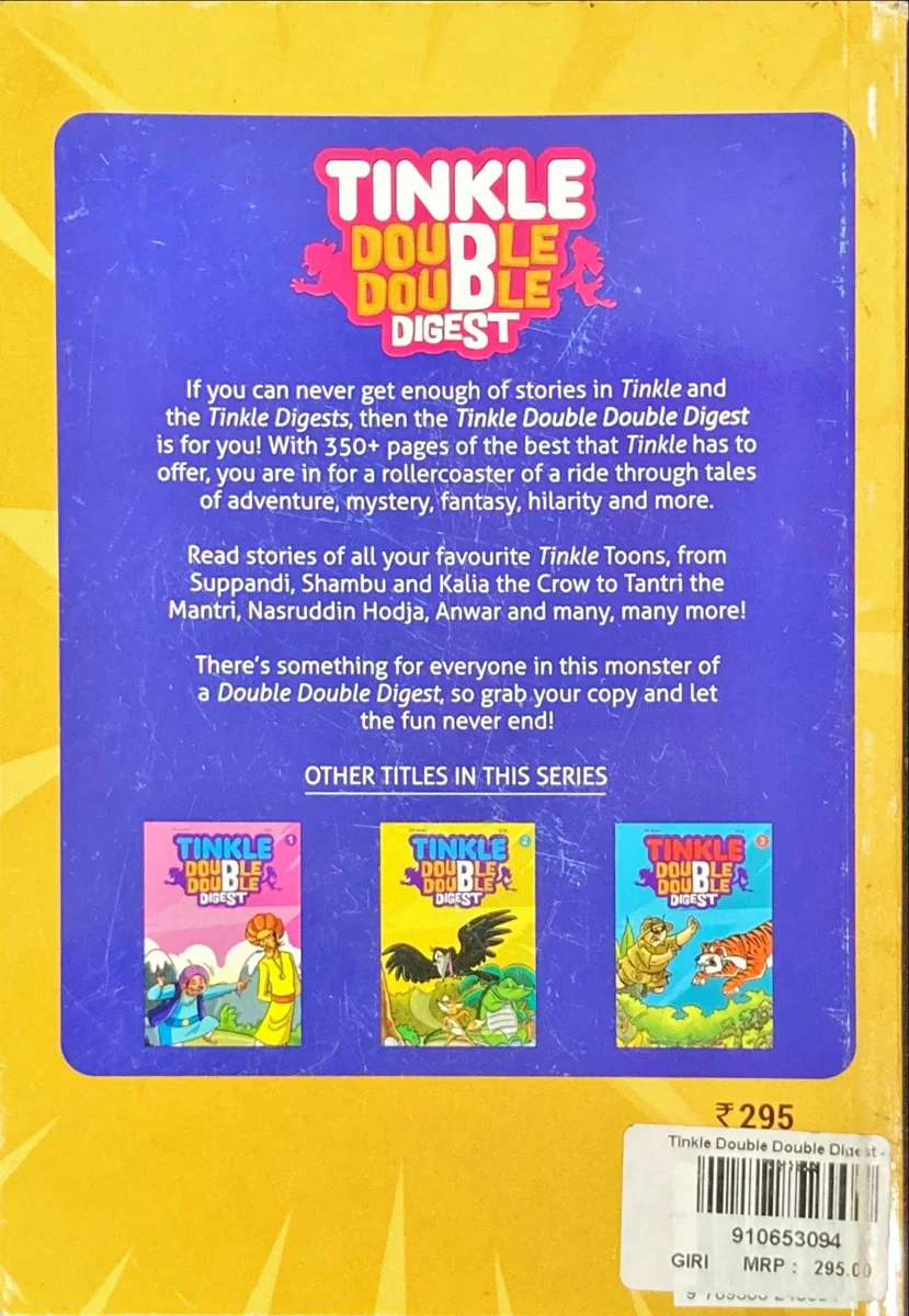 Tinkle Double Double Digest - Part 4 - English | Moral Story Book - Image 2