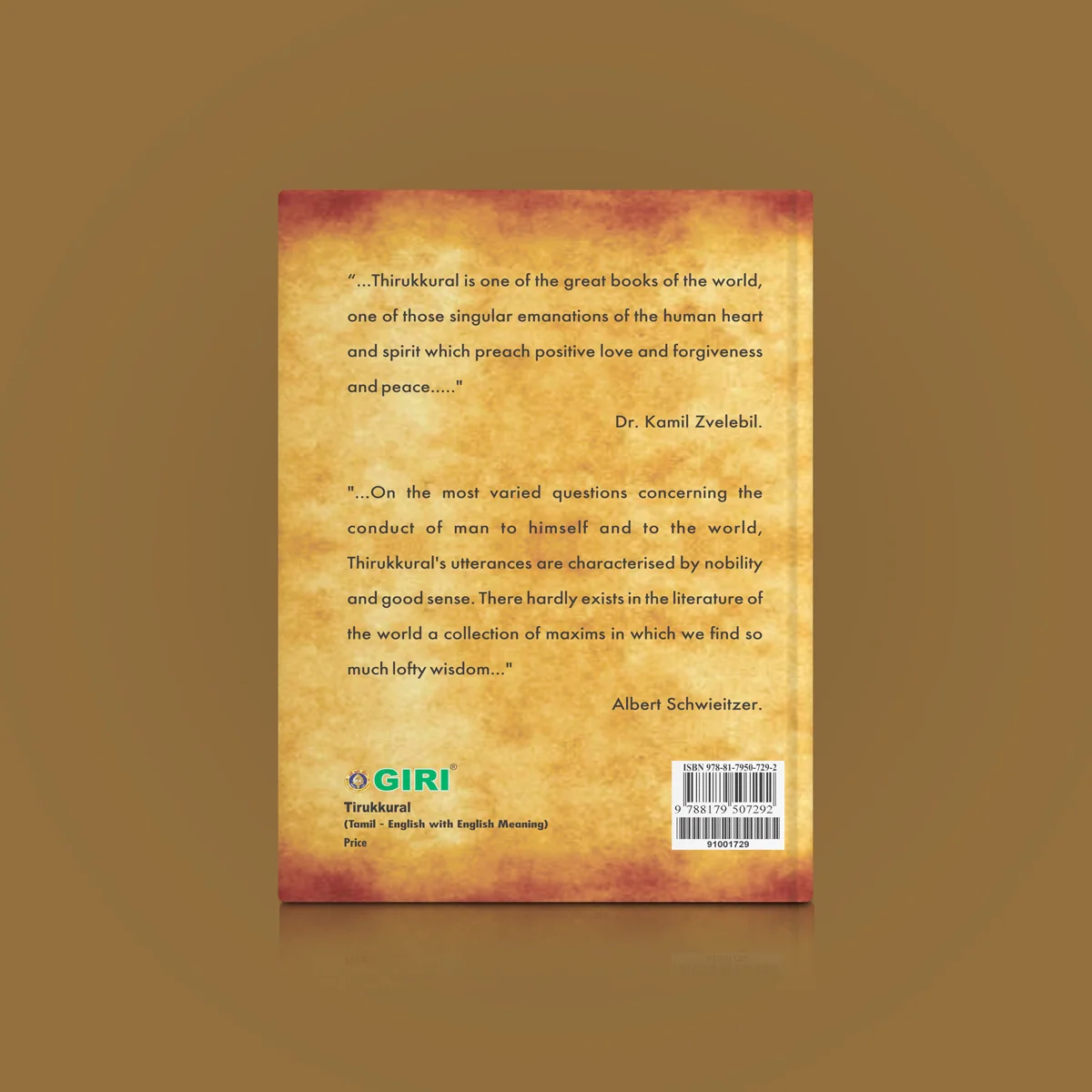 Tirukkural - Tamil - English | Poetry Book - Image 2