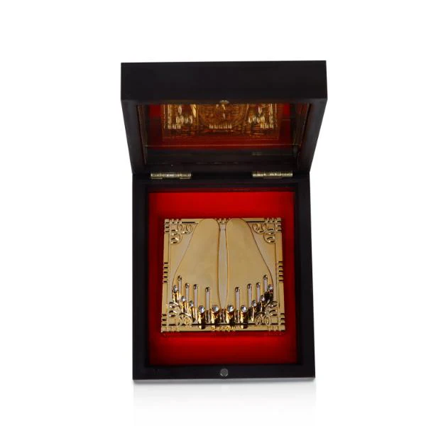 Tirupati Balaji Design Pooja Box - 1.5 X 4 X 4.5 Inches | Charan Paduka Box/ Venkateswara Swamy Puja Box For Pooja - Image 2
