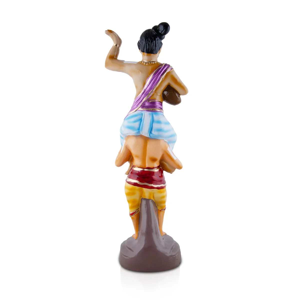 Tiruppan Azhwar Paper Mache Golu Bommai - 22 x 6 Inches | Giri Golu Doll/ Navaratri Golu Bomma/Gombe/Bommai - Image 4