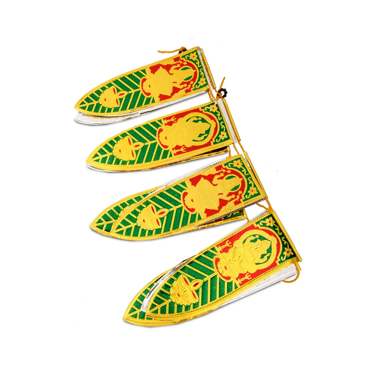 Toran - 38 Inches | Golden Colour Bandanwar/ Artificial Thoran for Door Decor - Image 3