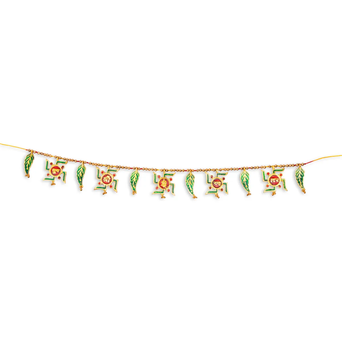 Toran - 35 Inches | Gold Antique Thoranam/ Bandanwar for Home Decor - Image 2