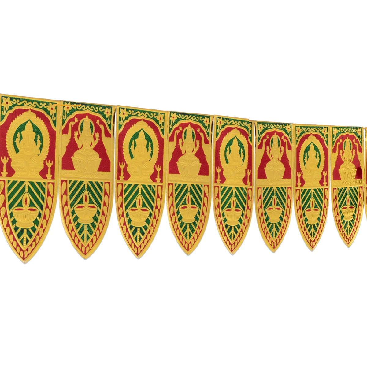 Toran - 40 Inches | Golden Colour Bandanwar/ Artificial Thoran for Door Decor - Image 2