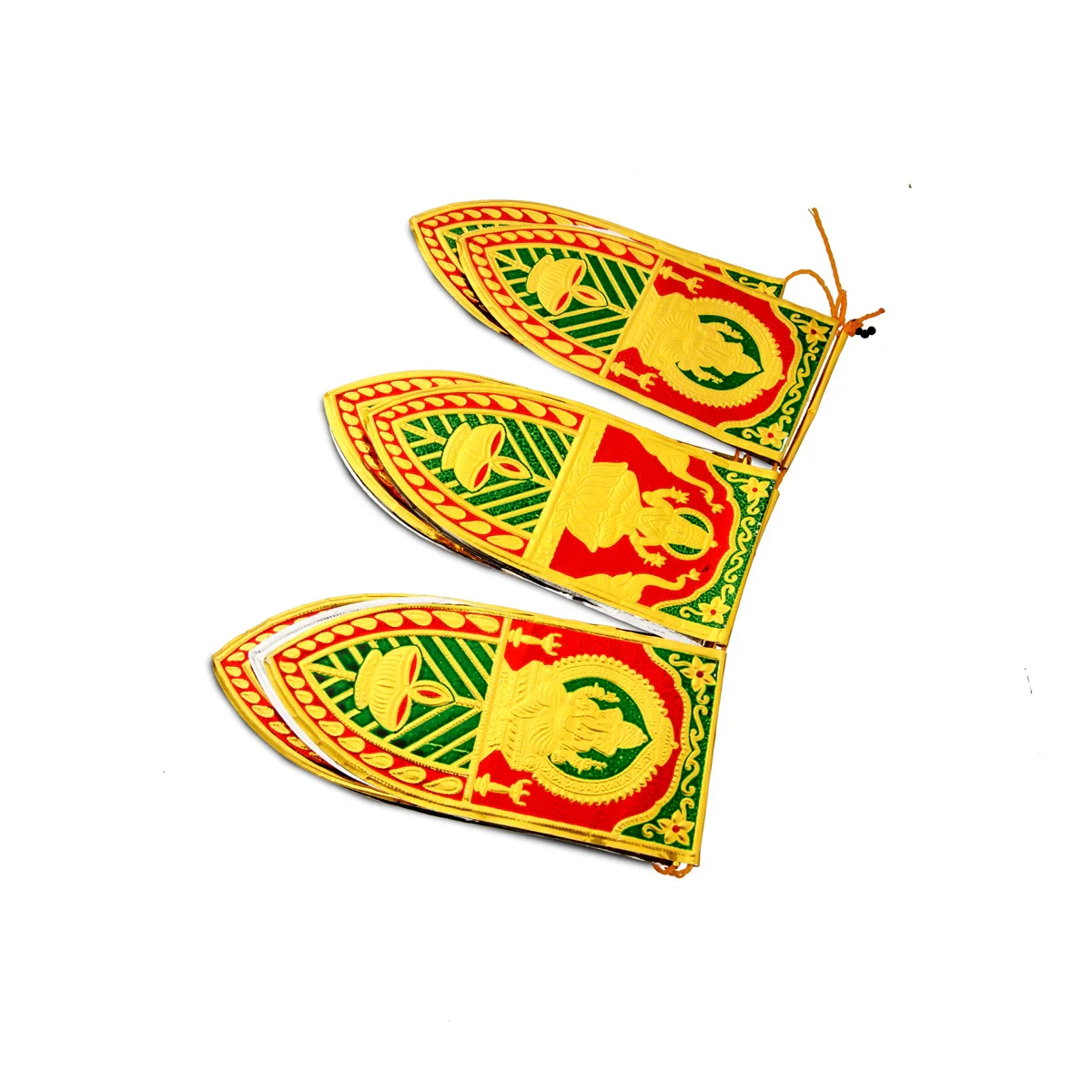 Toran - 40 Inches | Golden Colour Bandanwar/ Artificial Thoran for Door Decor - Image 3