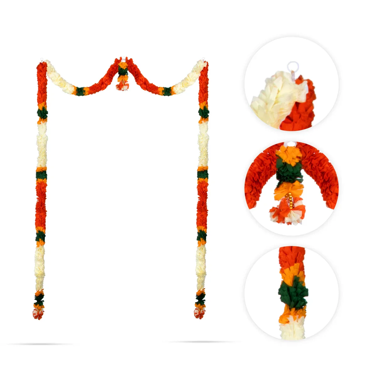 Toran Set - 49 Inches | Door Hanger/ Bandanwar/ Thoranam for Home Decor - Image 3